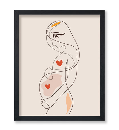 Pregnant Lady Drawing No2