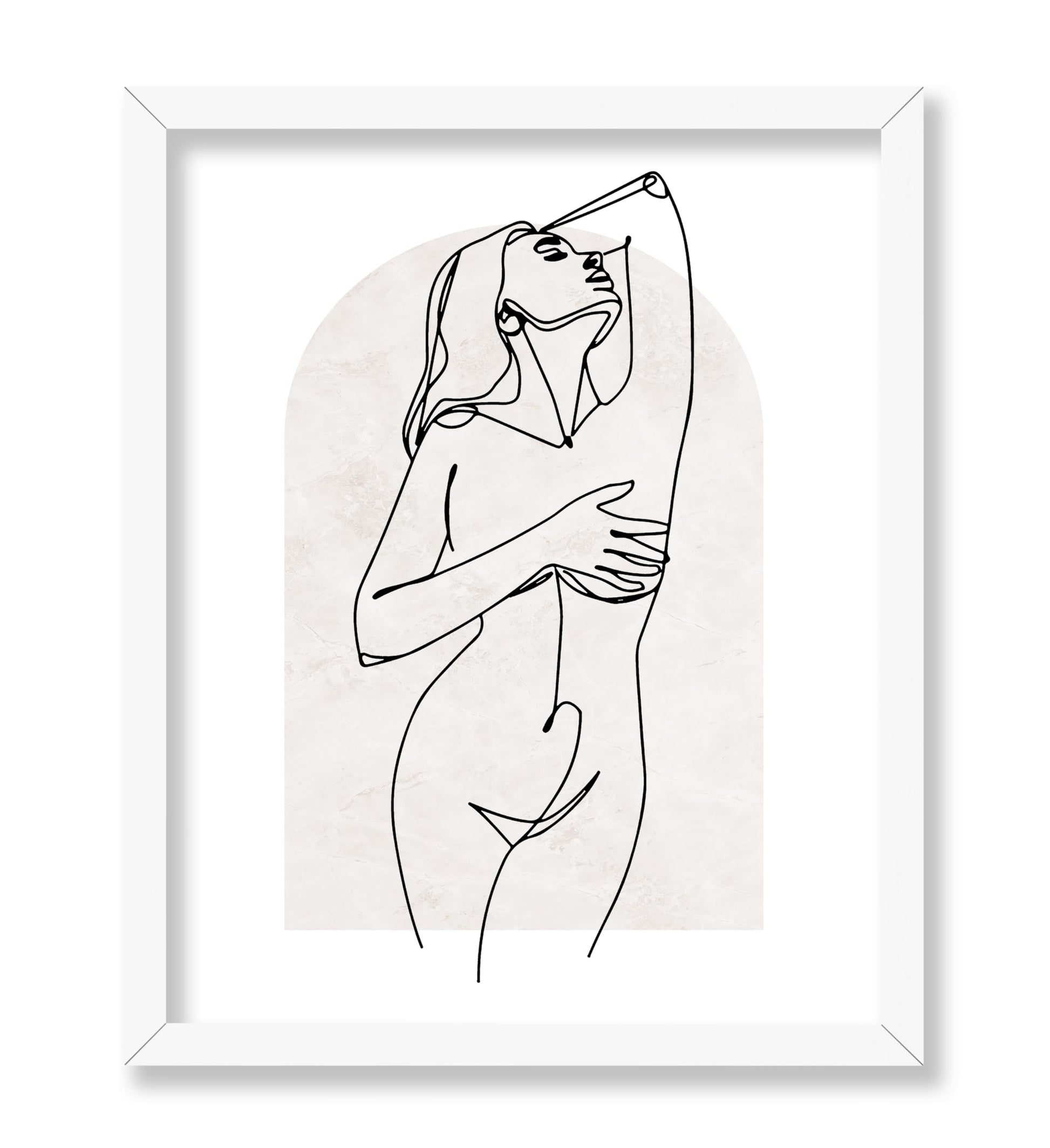 Woman Body Outline No19