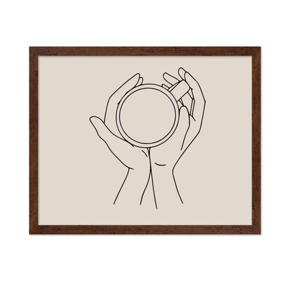 Hands Holding Cup
