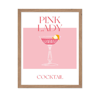 Pink Lady Cocktail