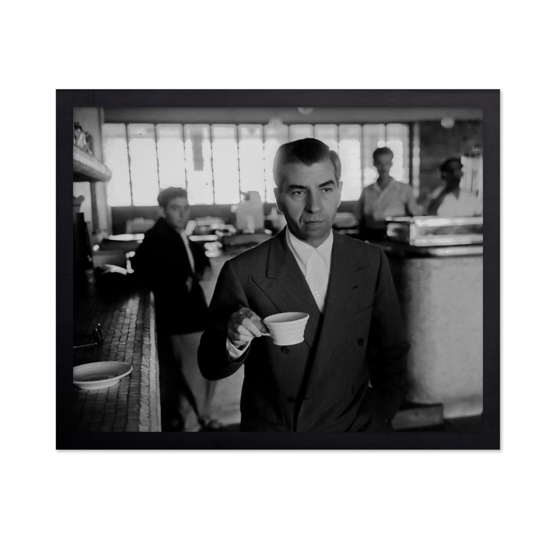 Gentleman Having a Cup of Joe