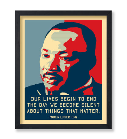 Martin Luther King - The Day We Become Silent