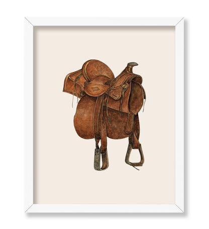 Leather Horse Saddle