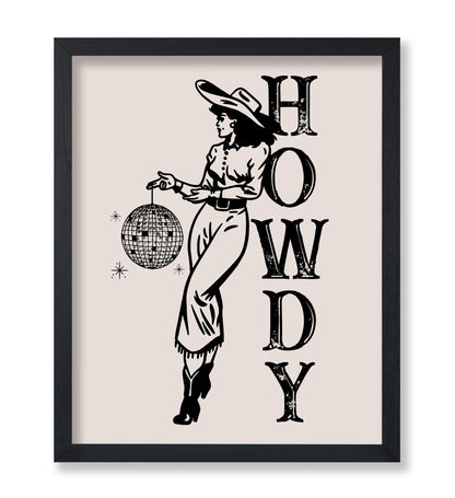 Cowgirl Howdy