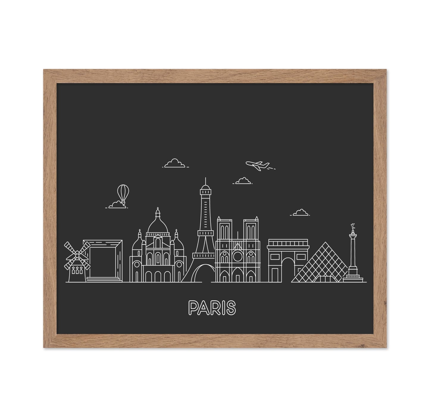 Paris Skyline No1