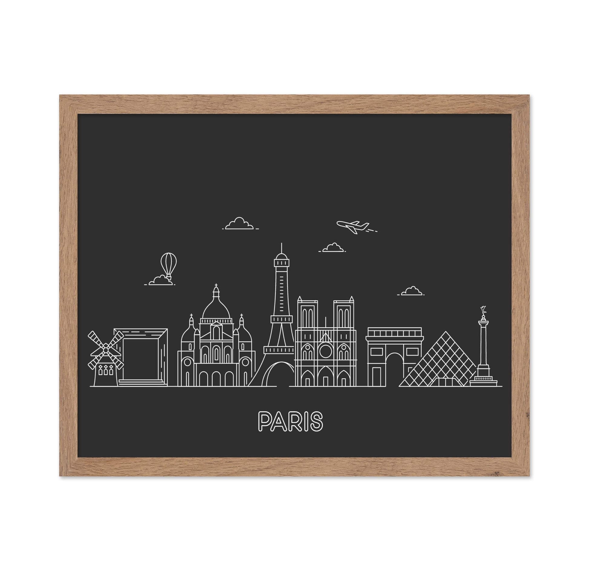 Paris Skyline No1