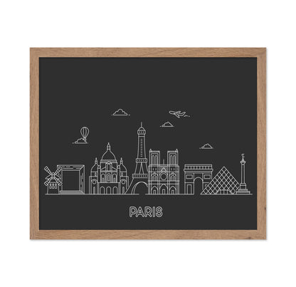 Paris Skyline No1