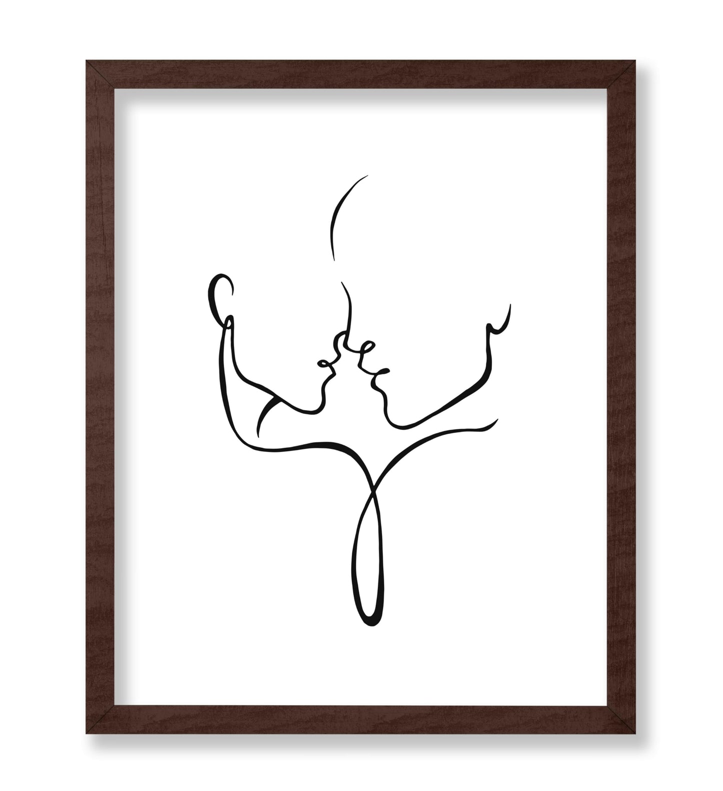 Faces Almost Kissing
