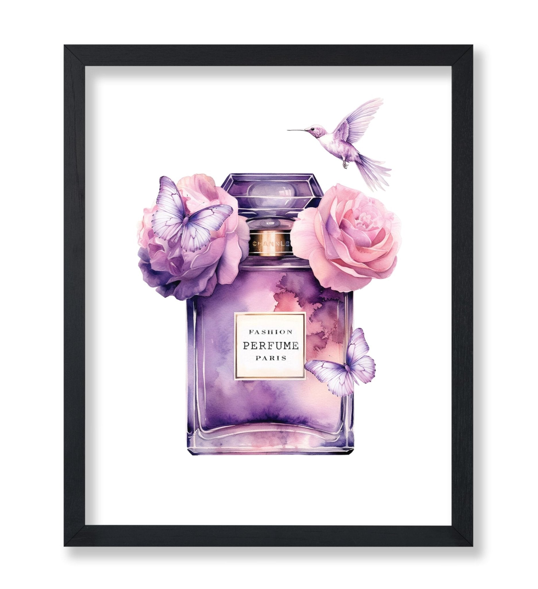 Purple Fashion Perfume