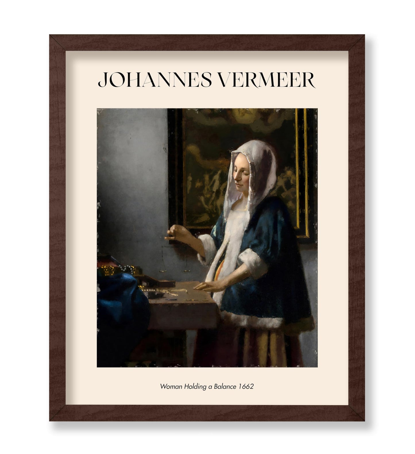 Johannes Vermeer - Woman Holding a Balance