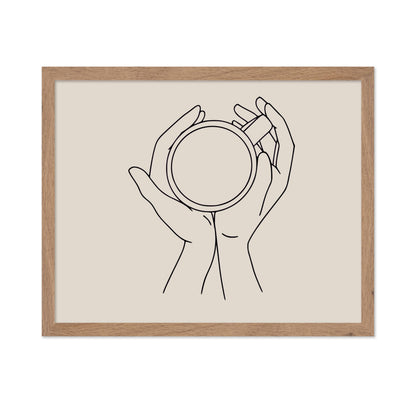 Hands Holding Cup