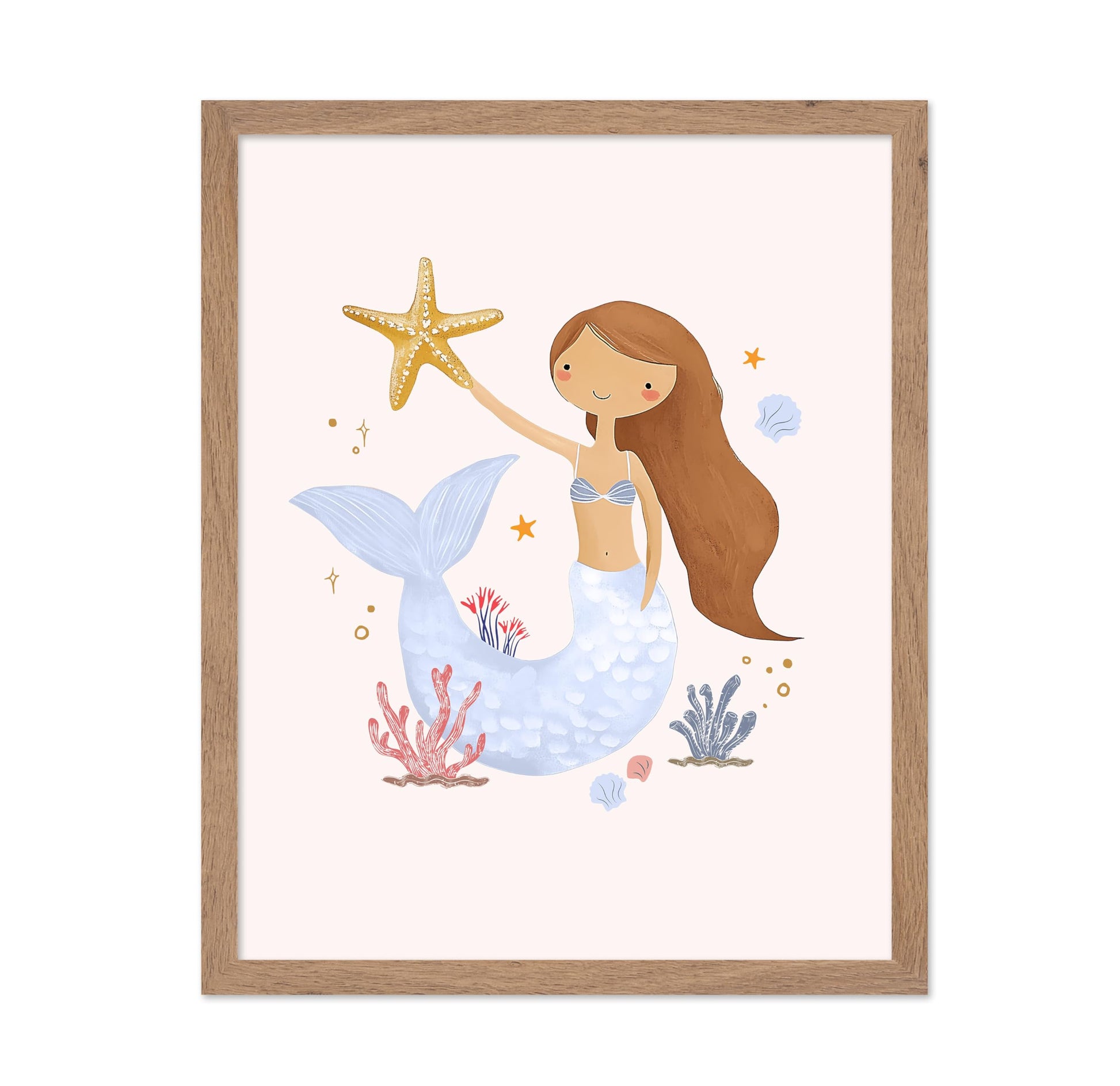 Mermaid & Star Fish