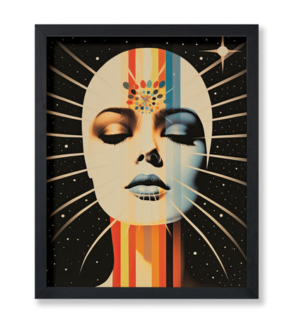 Trippy Woman Portrait No8