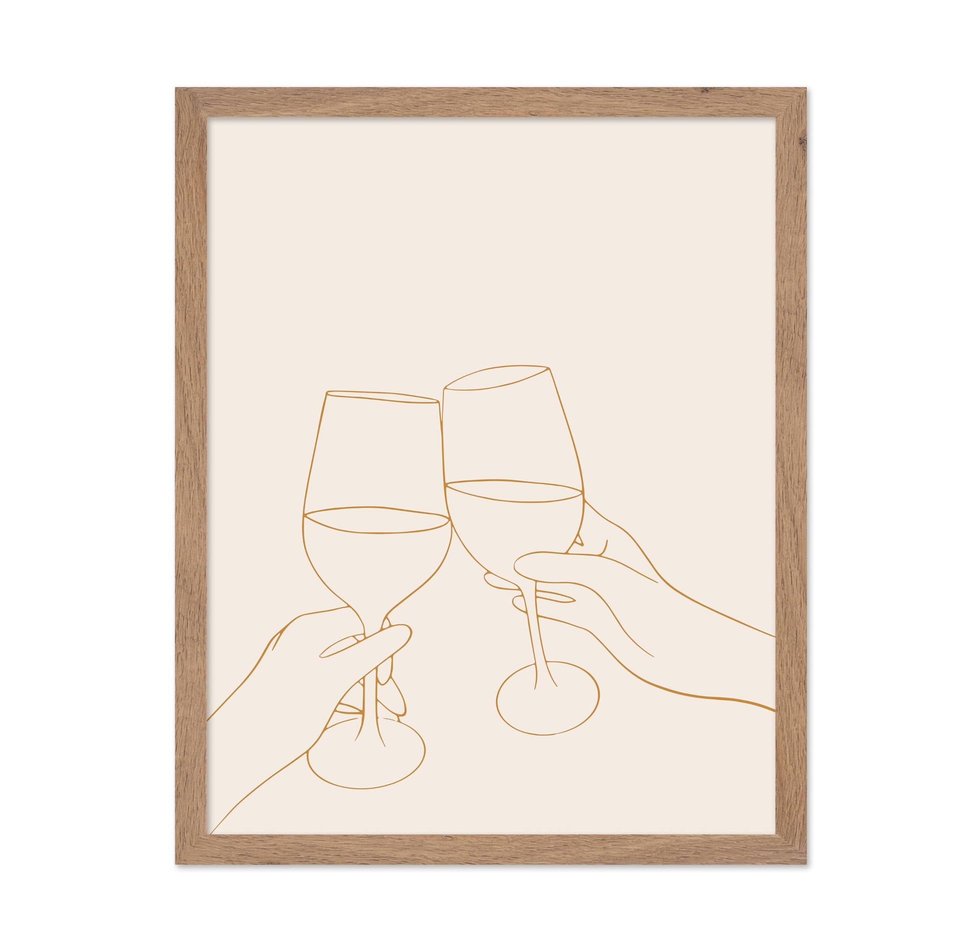 Cheers Line Drawing No3
