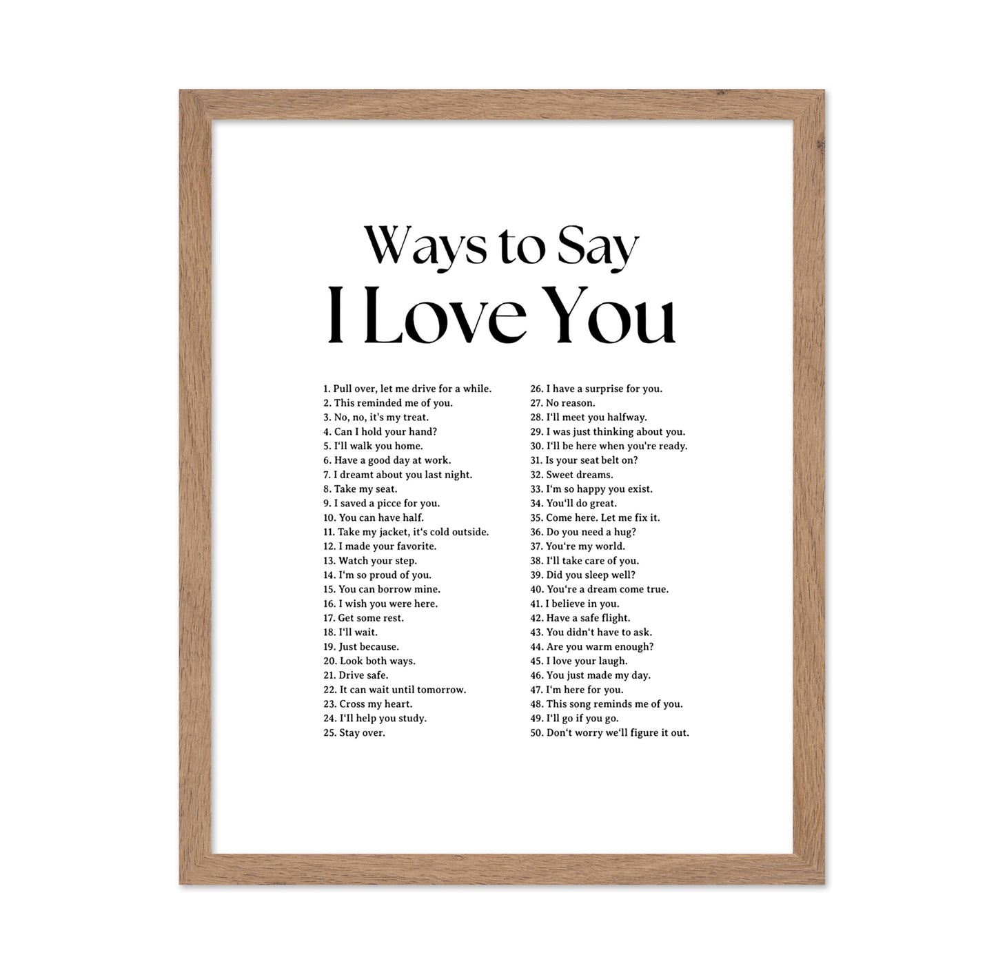 Ways To Say I Love You No10