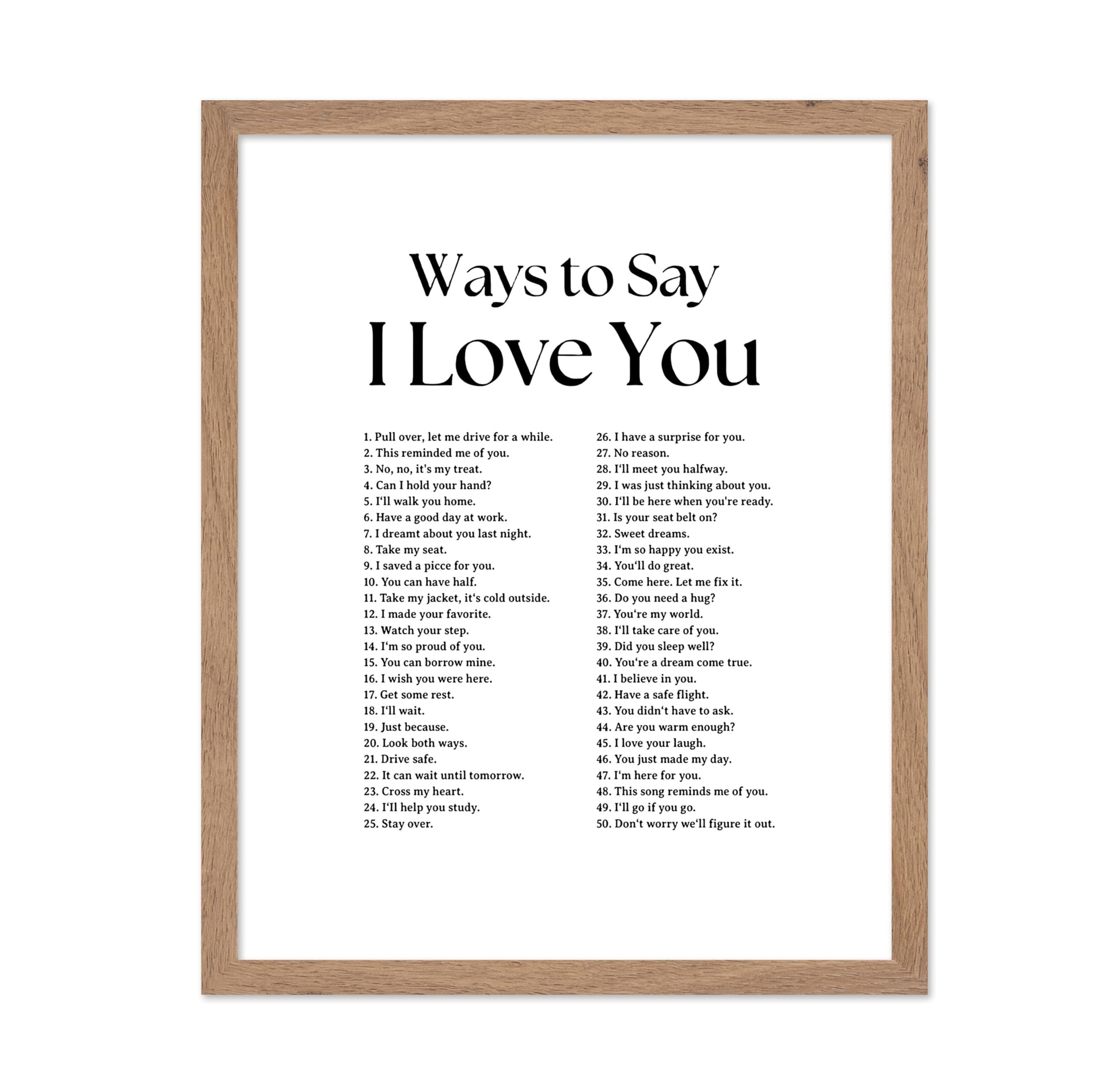 Ways To Say I Love You No10