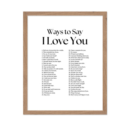 Ways To Say I Love You No10