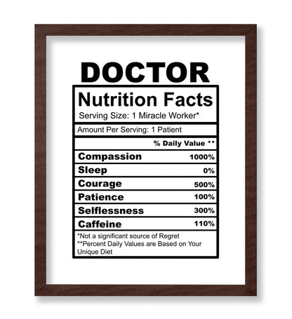 Doctor Nutrition Facts