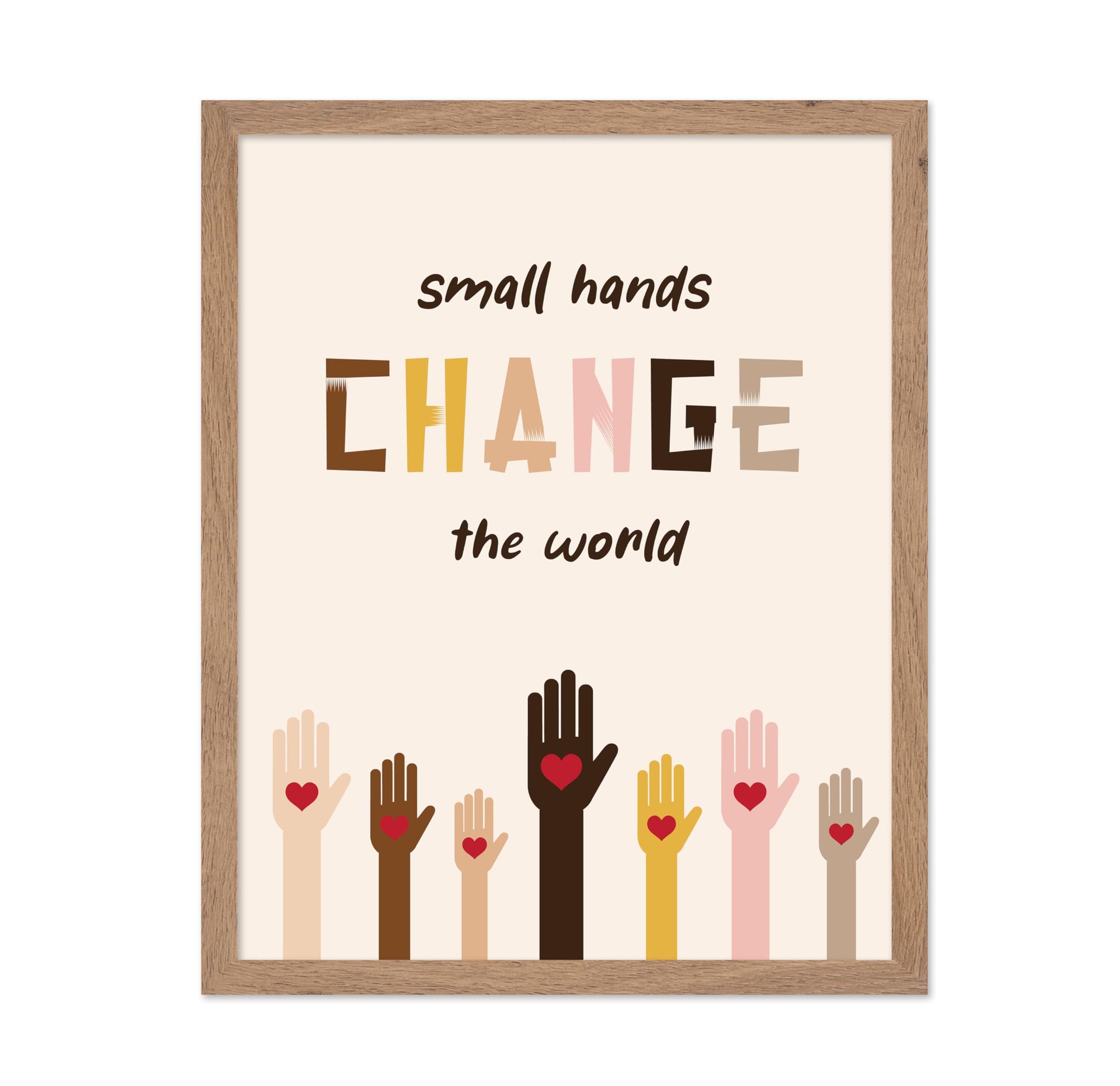Small Hands Change The World