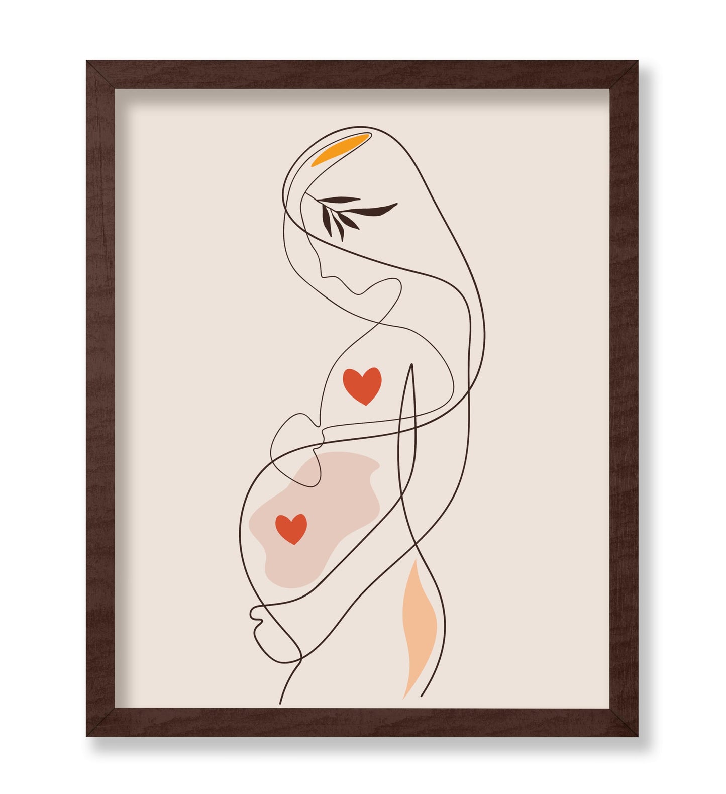 Pregnant Lady Drawing No2