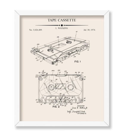 Cassette Tape Blueprint