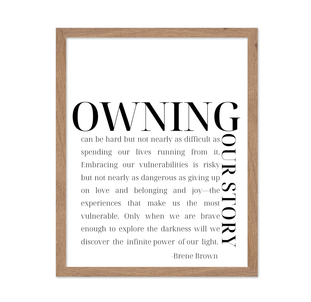 Owning Our Story