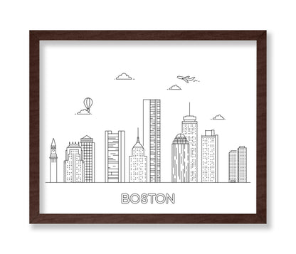 Boston Skyline No2