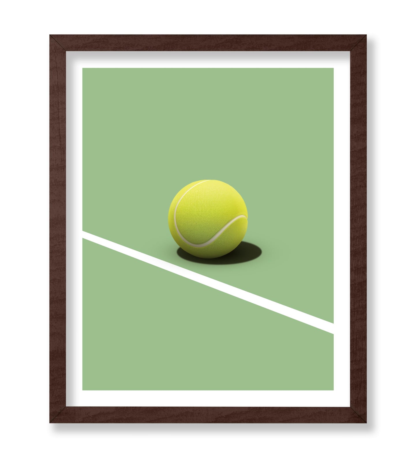Green Tennis Court