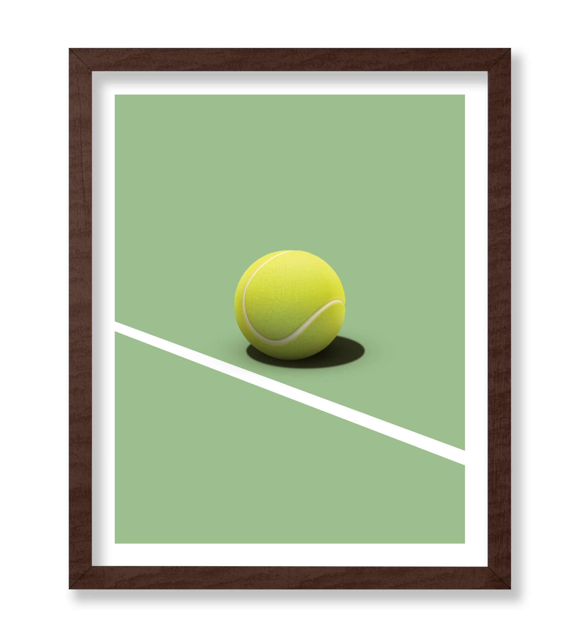 Green Tennis Court