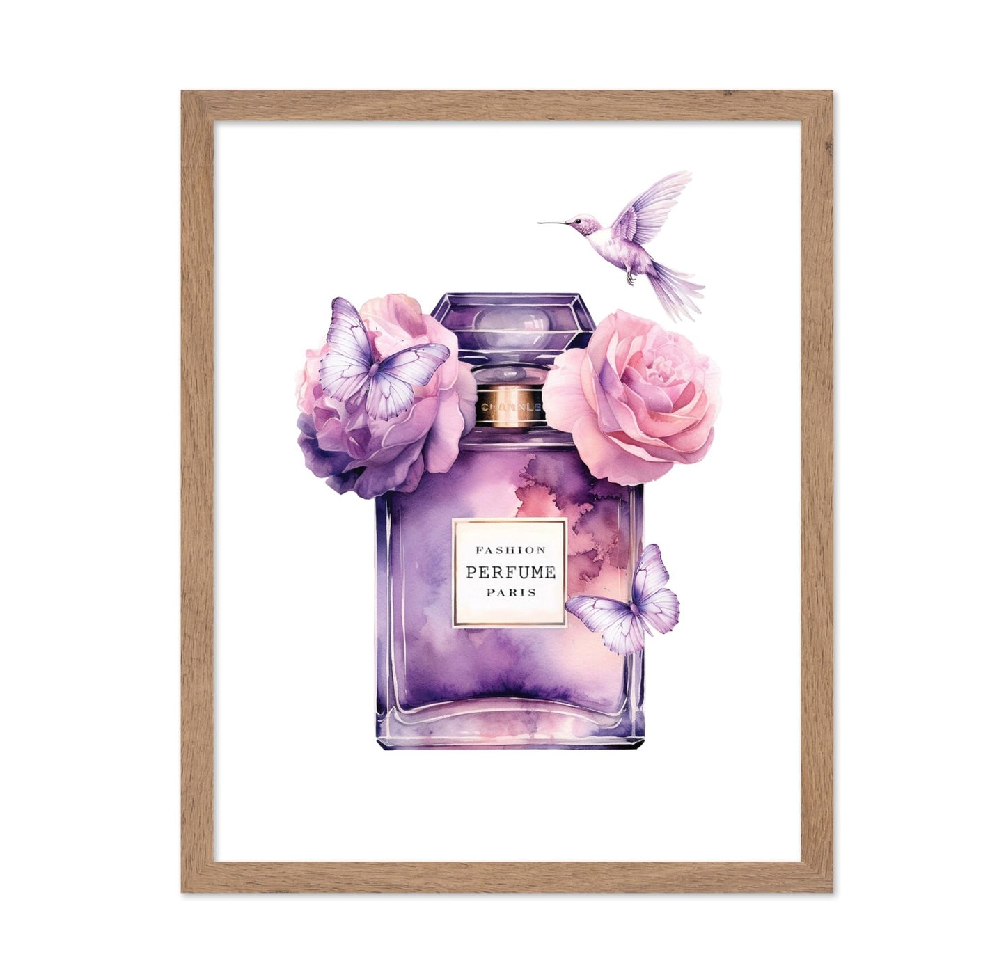 Purple Fashion Perfume