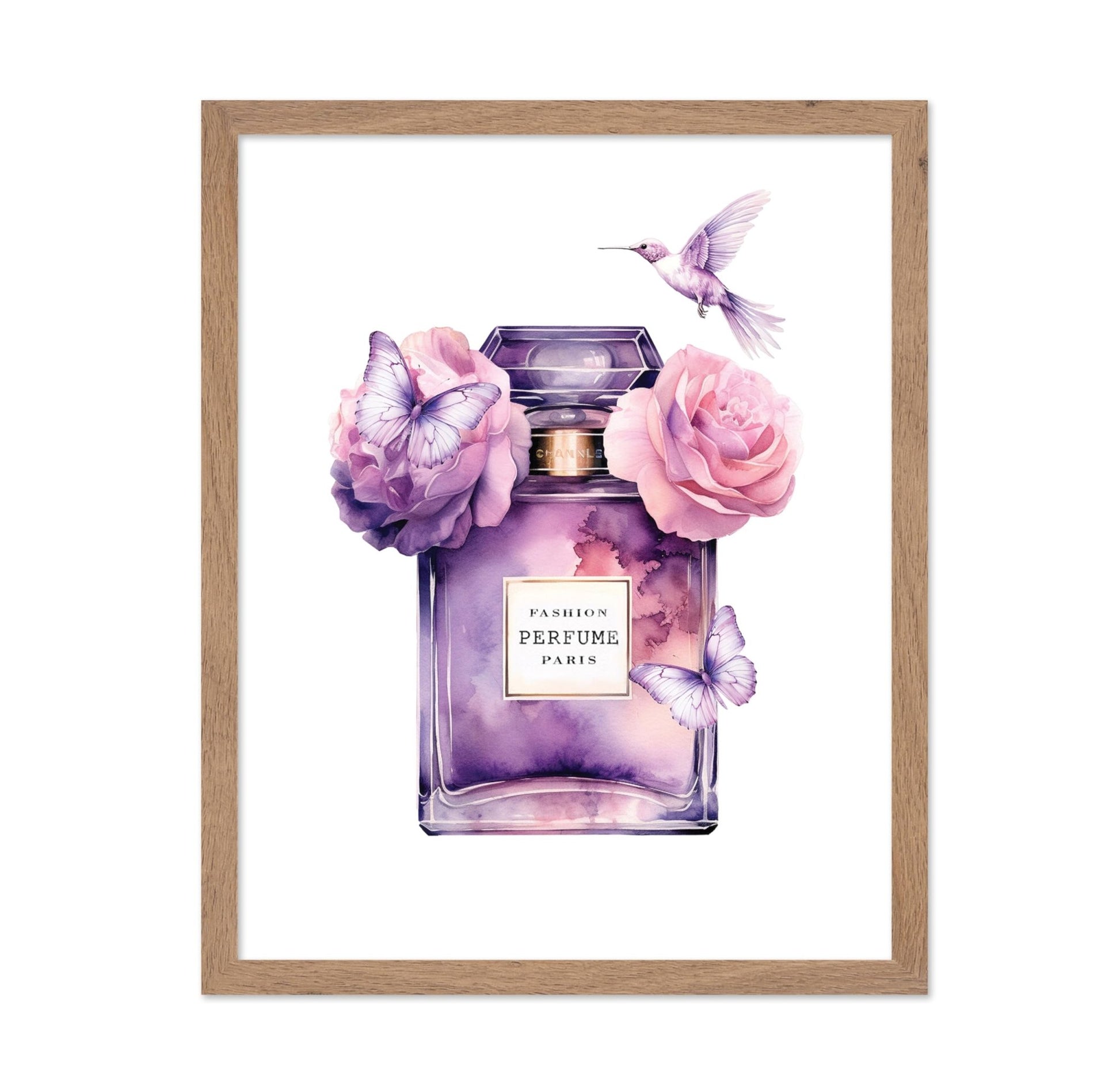 Purple Fashion Perfume