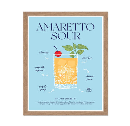 Amaretto Sour Cocktail Recipe