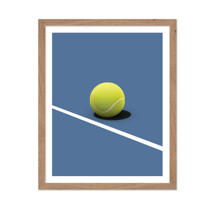 Blue Tennis Court