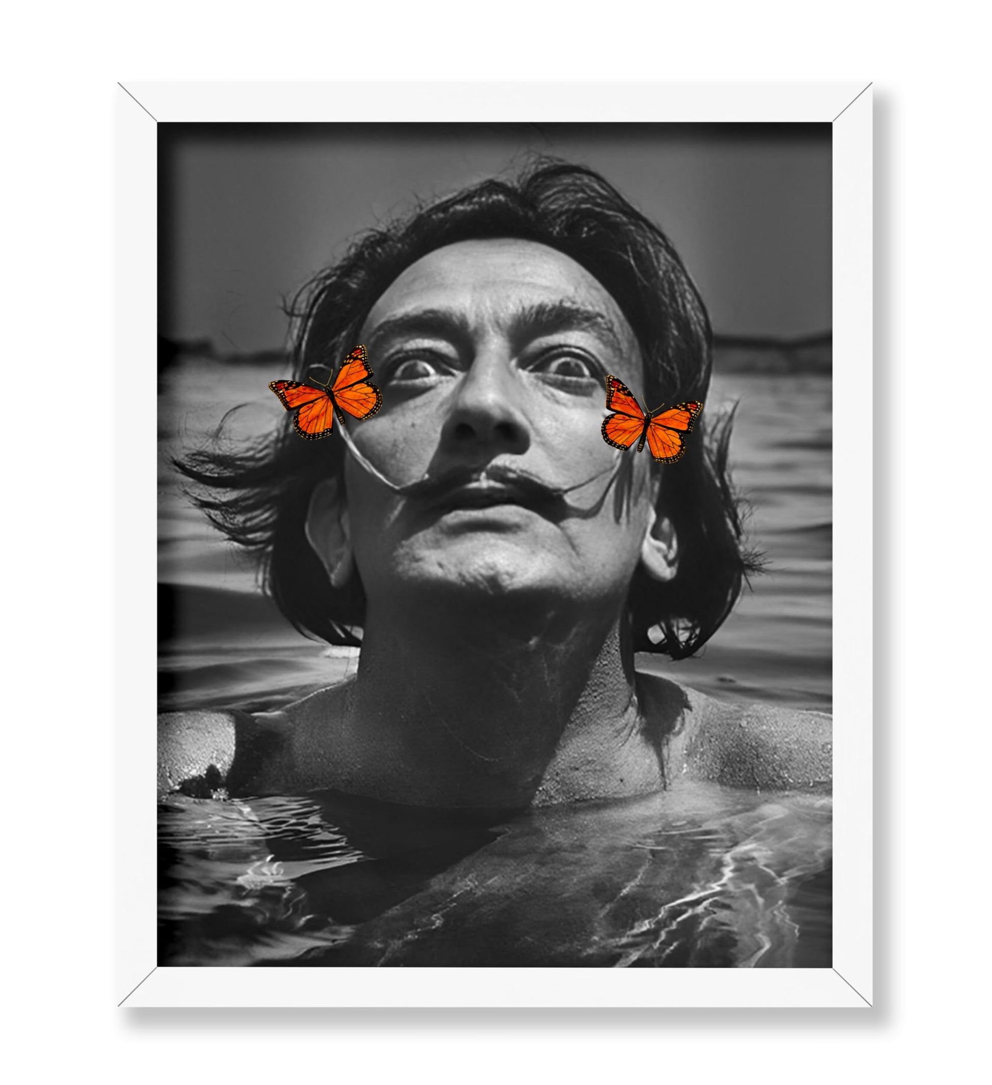 Salvador Dali Butterfly Mustache