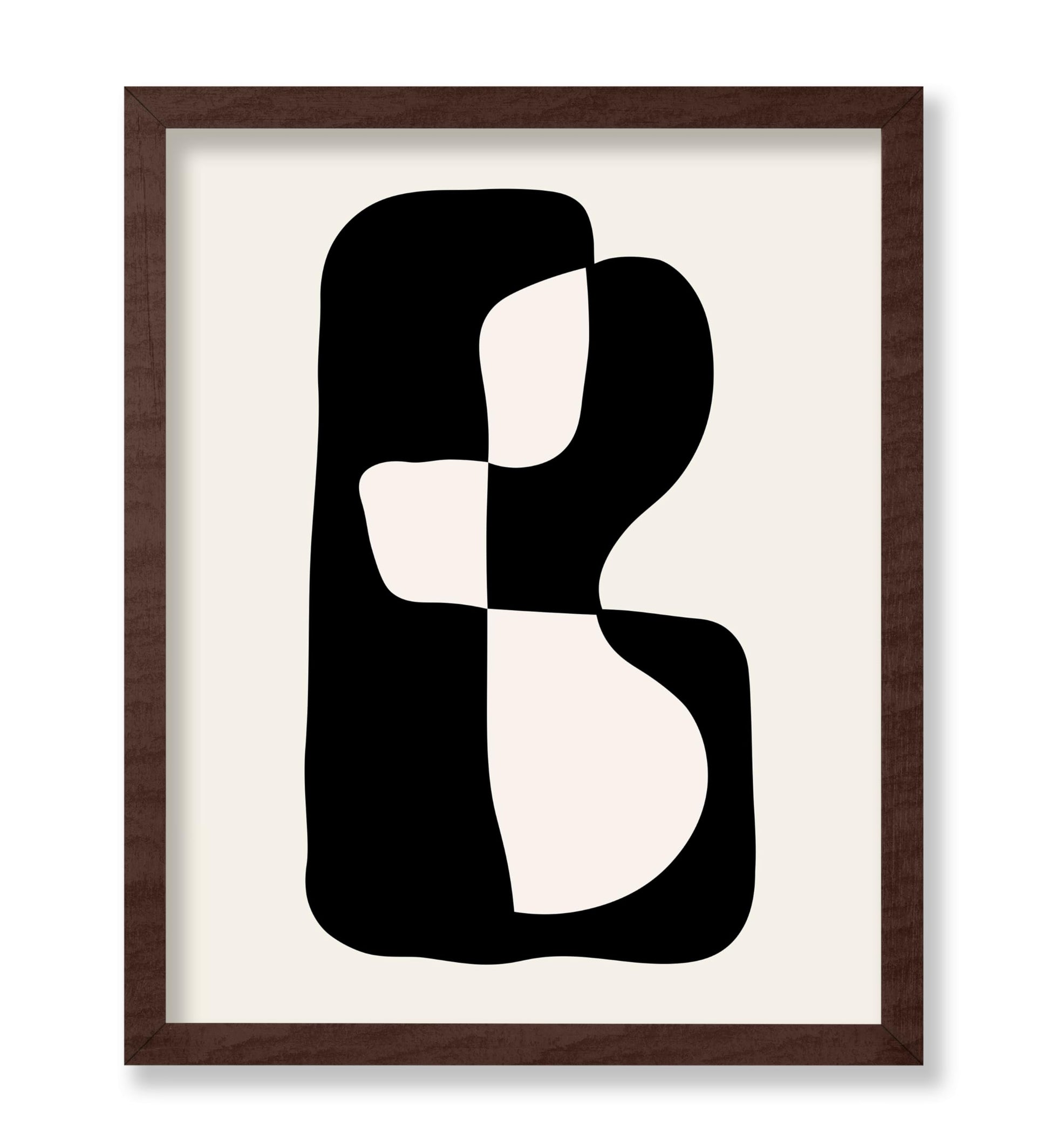 Abstract Black Shape