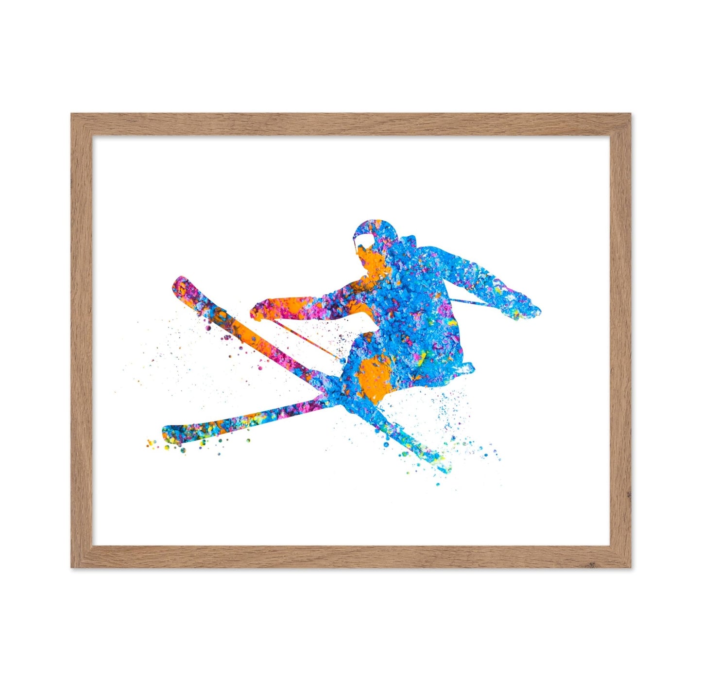 Watercolor Ski No2