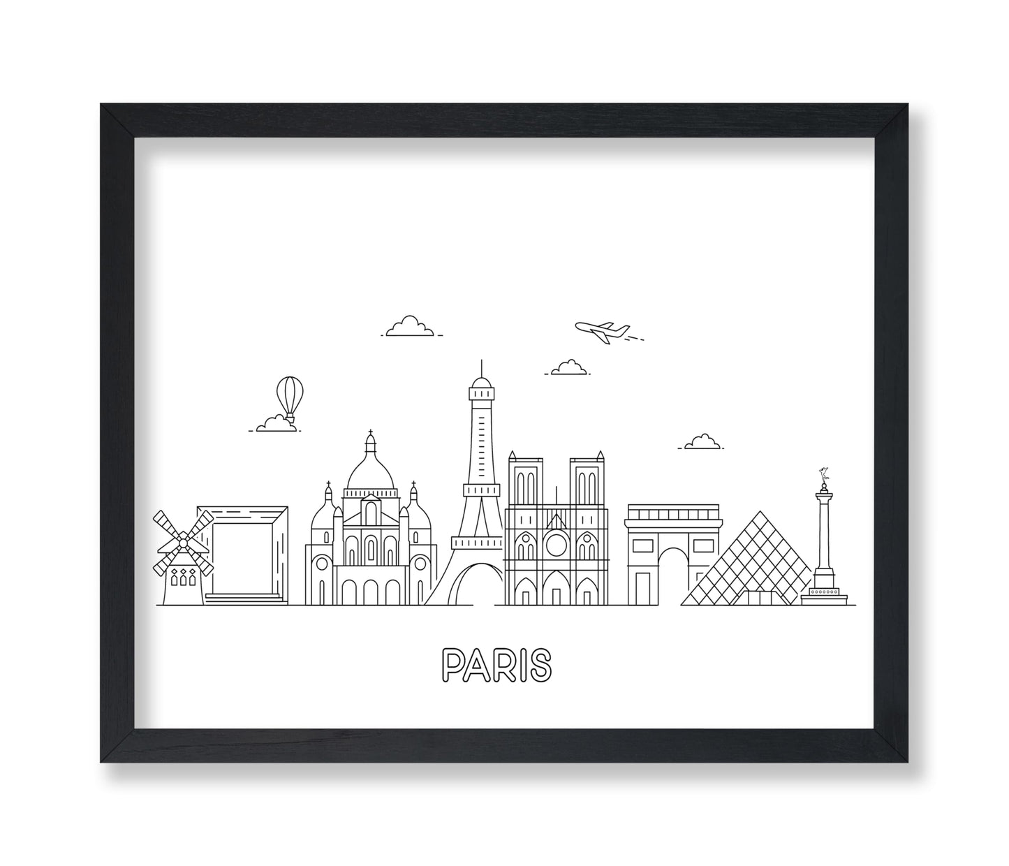 Paris Skyline No2