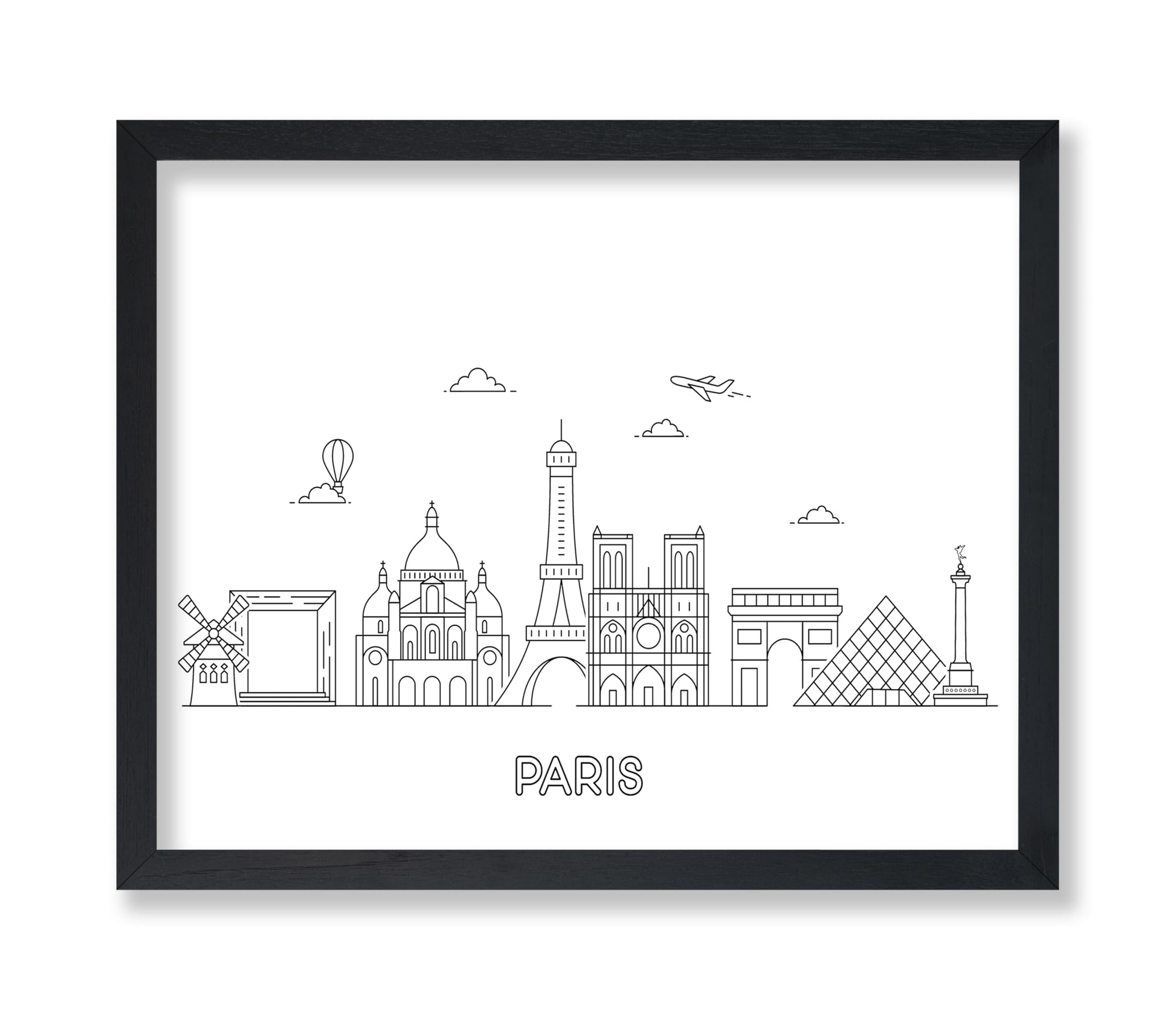 Paris Skyline No2