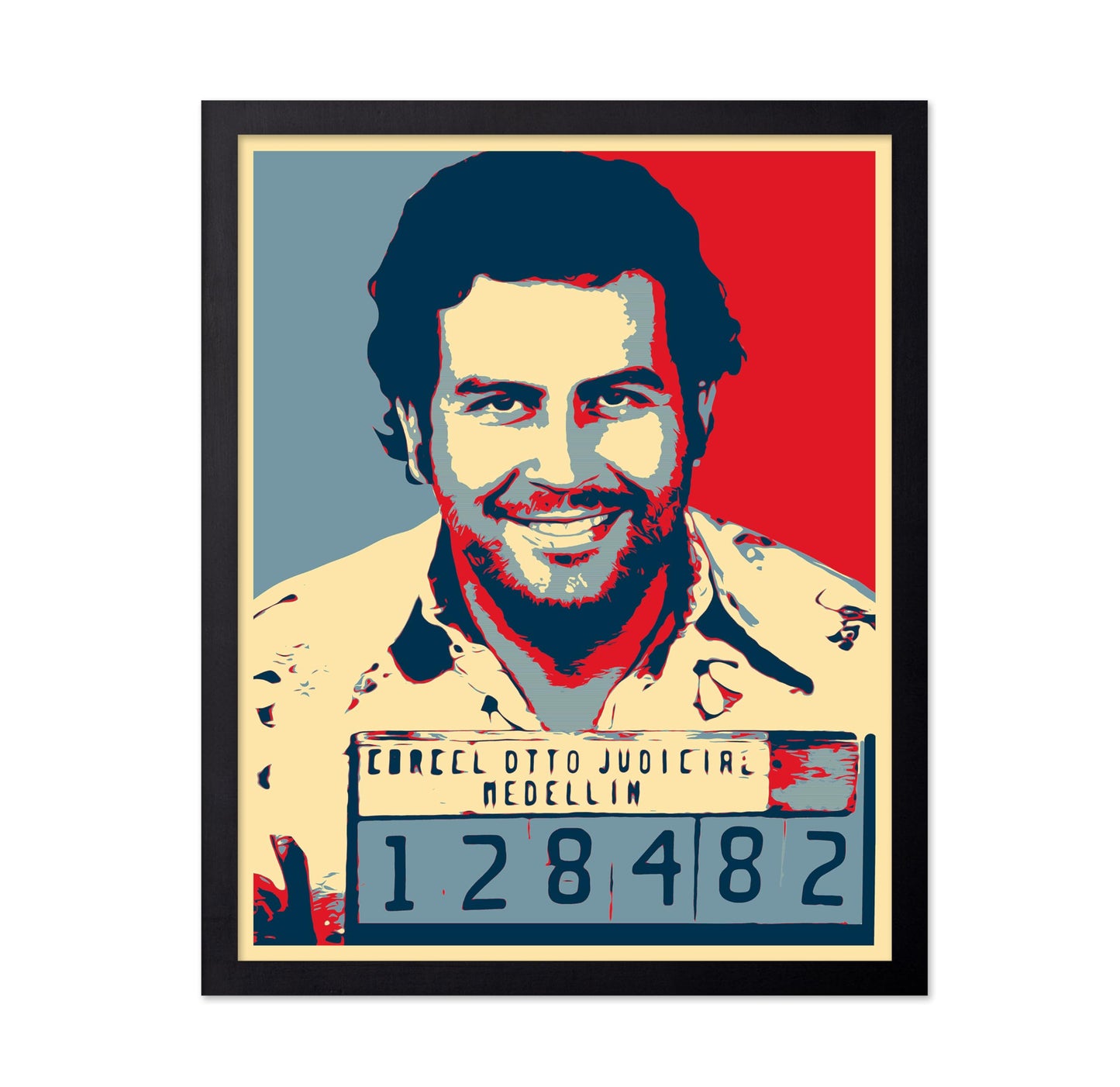 Pablo Escobar Mugshot No2