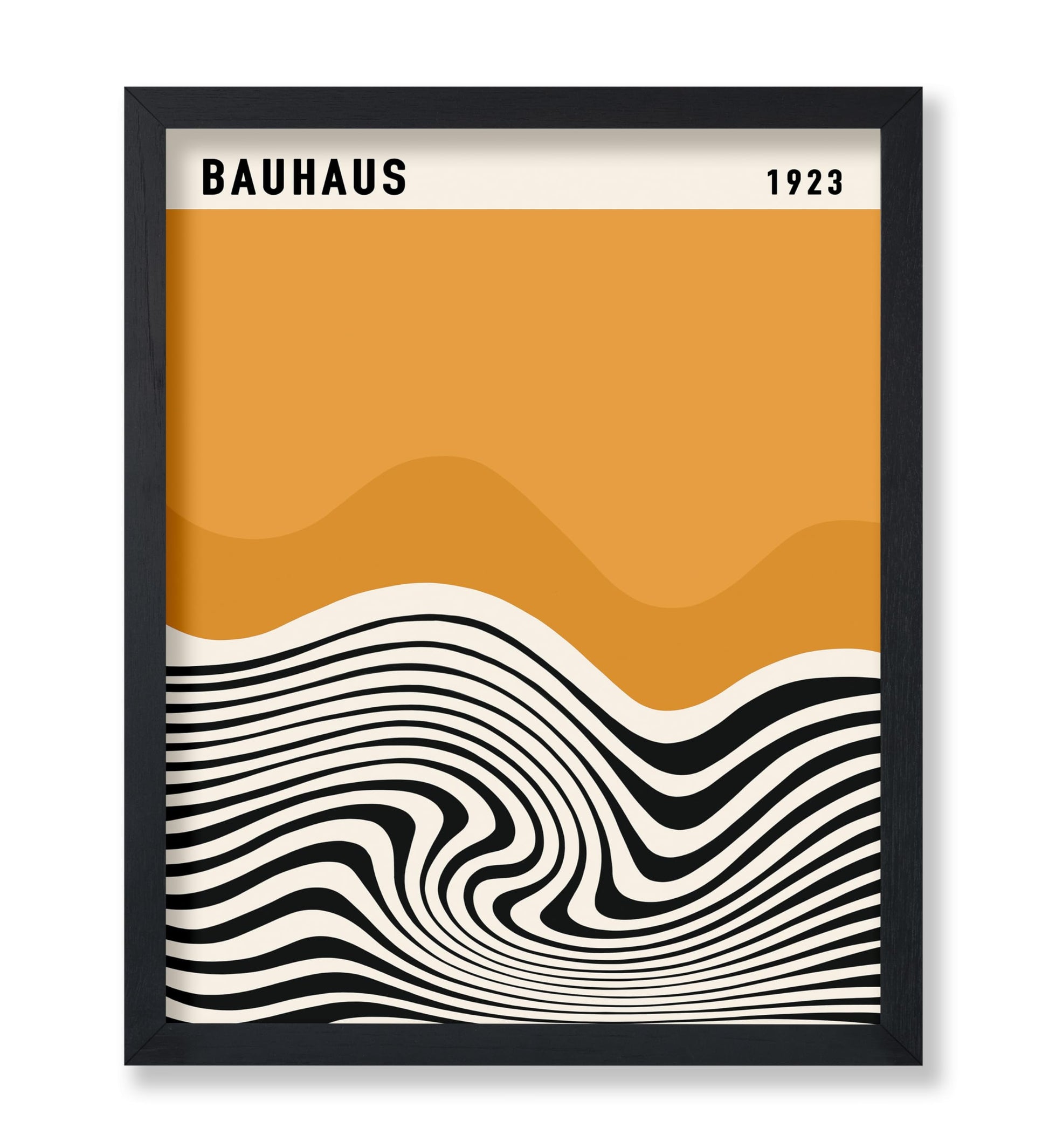 Bauhaus Wavy Lines