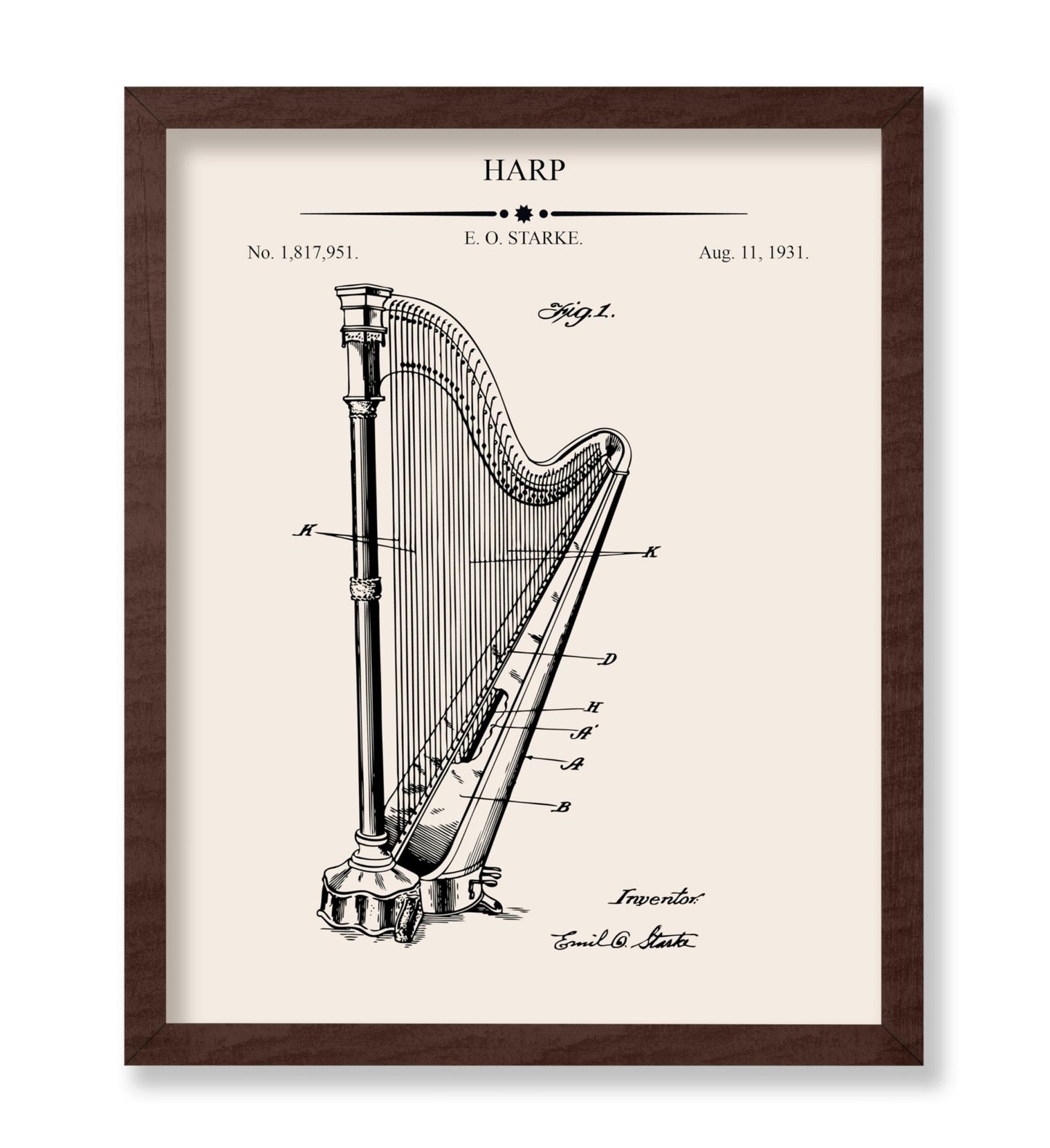 Harp Blueprint No1