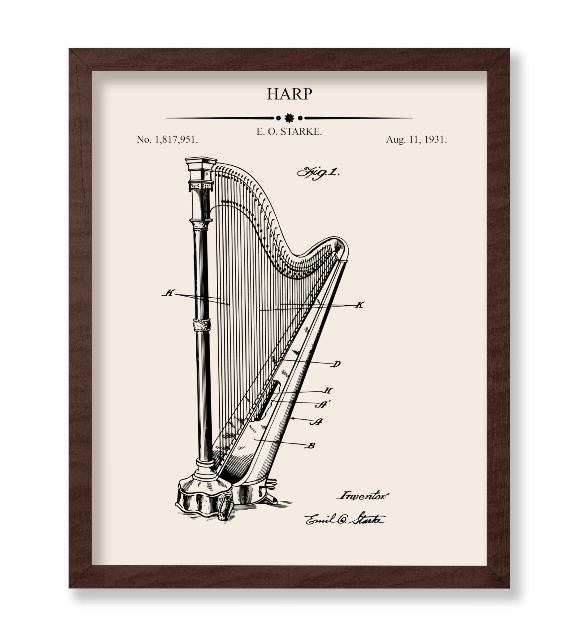 Harp Blueprint No1
