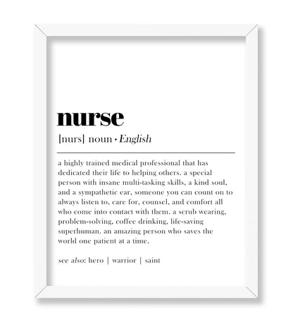 Definition of Nurse