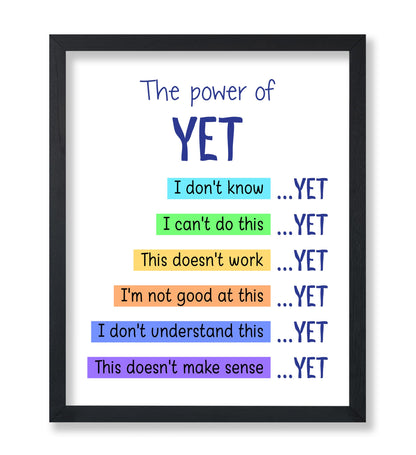 The Power of Yet