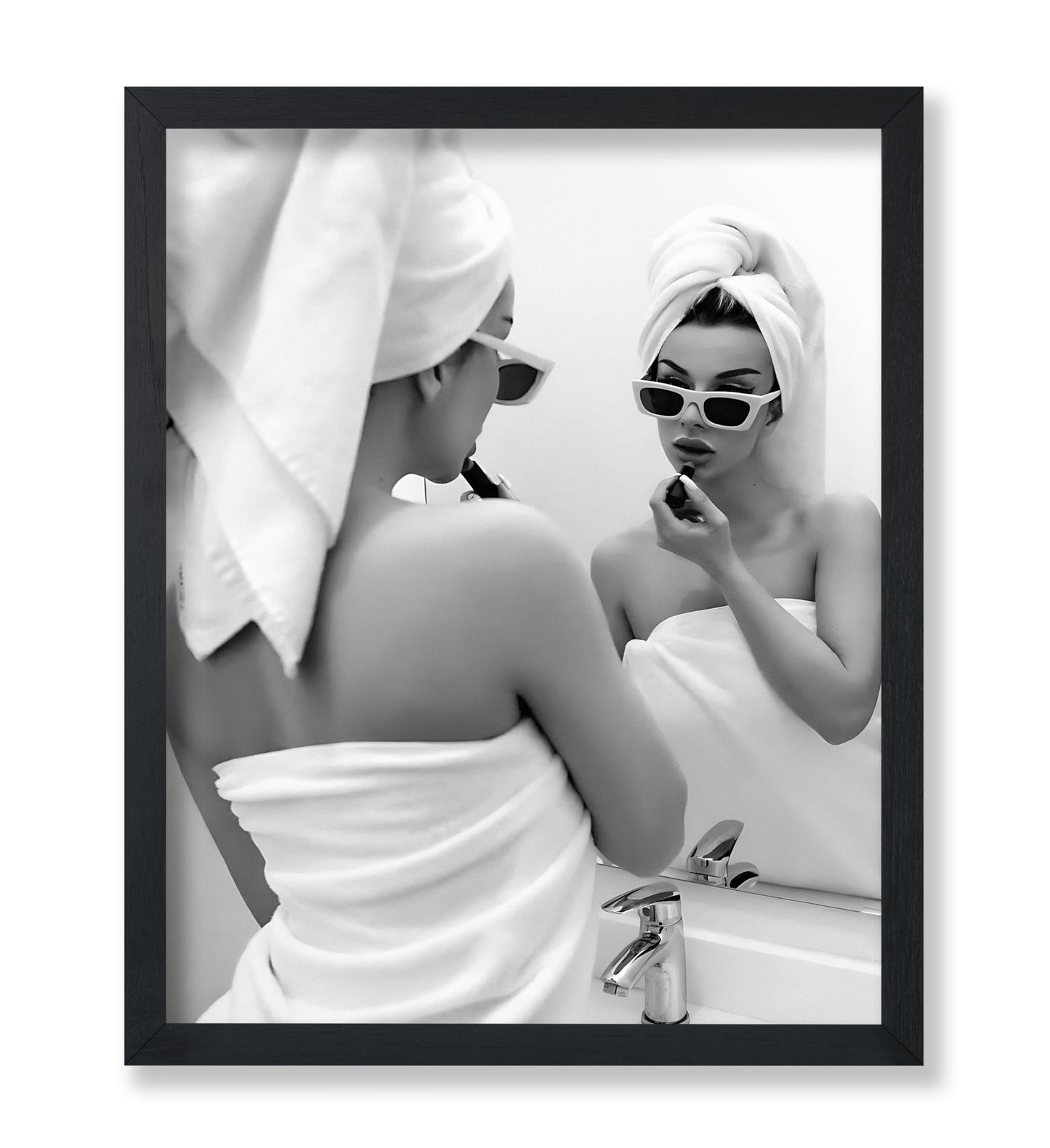 Woman in Towel