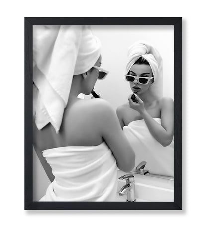 Woman in Towel