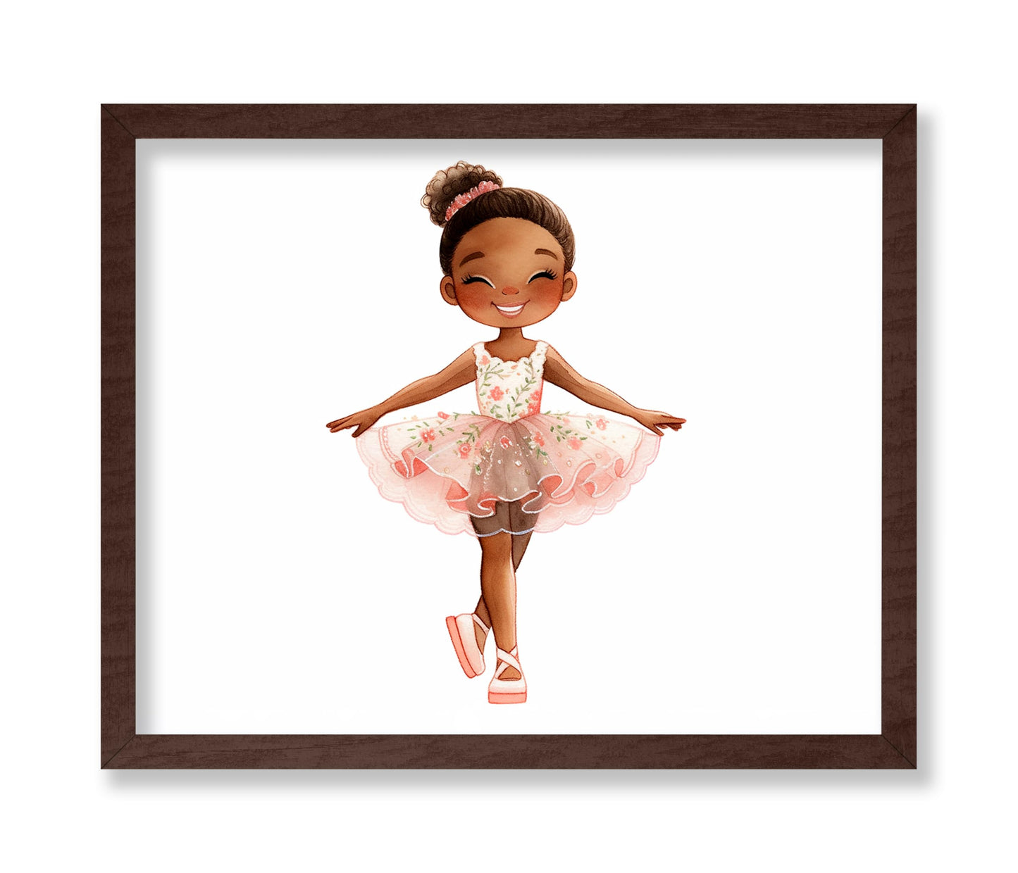 Little Black Ballerina Girl No4