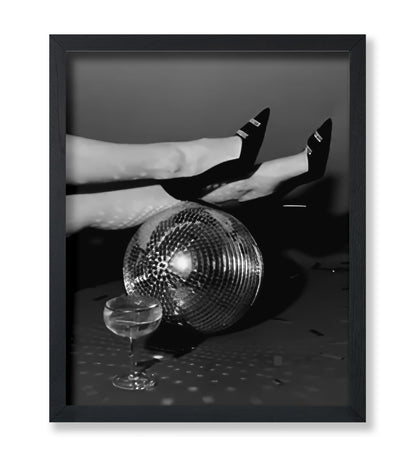 High Heels on Disco Ball No3