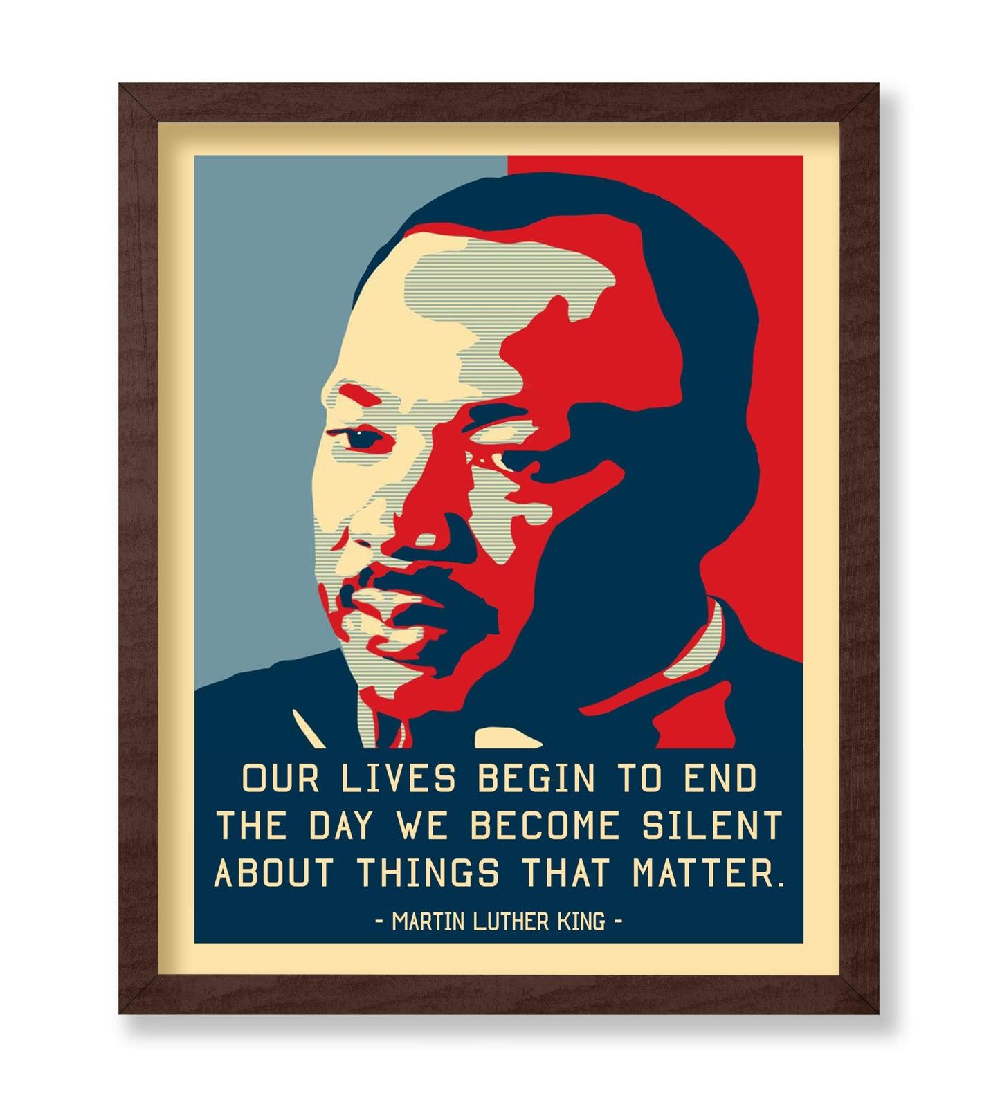 Martin Luther King - The Day We Become Silent