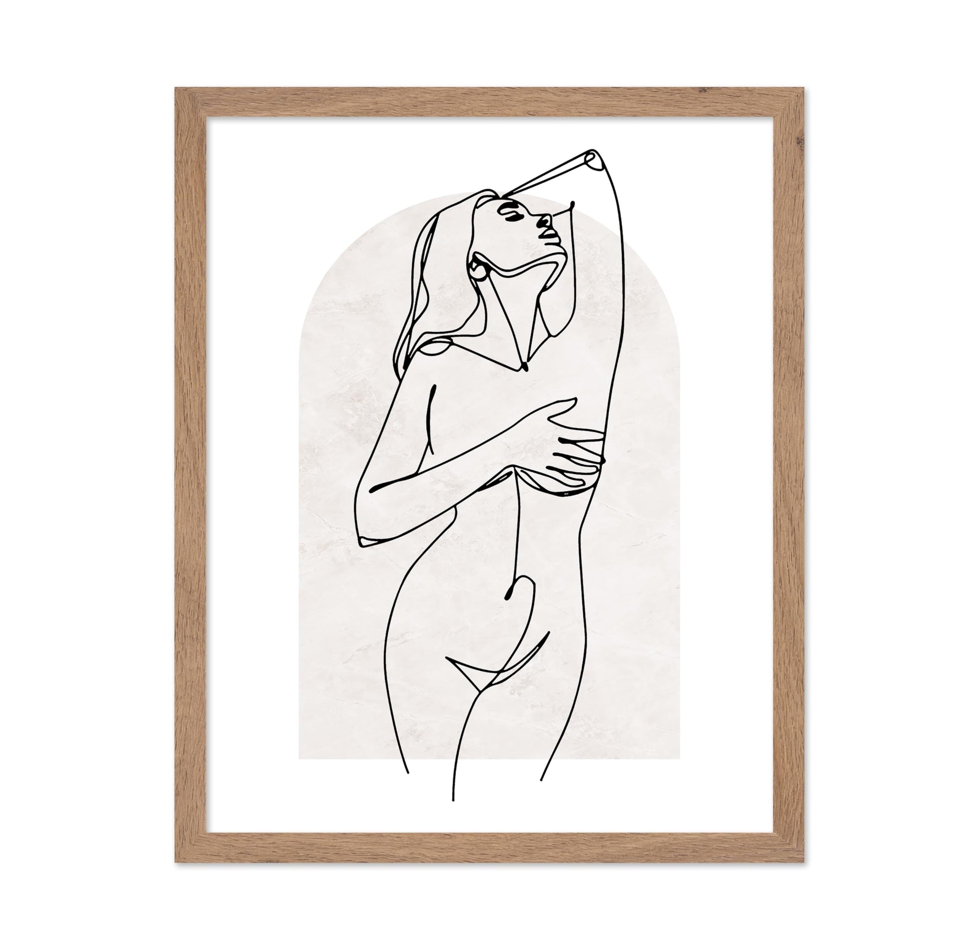Woman Body Outline No19